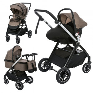 Коляска 3 в 1 Sevillababy Galaxy beige