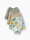 Боди Happy Baby с длинным рукавом (pear, 68, 90132-0)