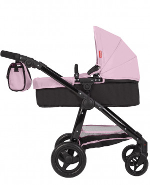 Коляски для кукол 2 в 1 Carrello Ultra pink