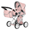 Коляски для кукол 2 в 1 Carrello Unico pink