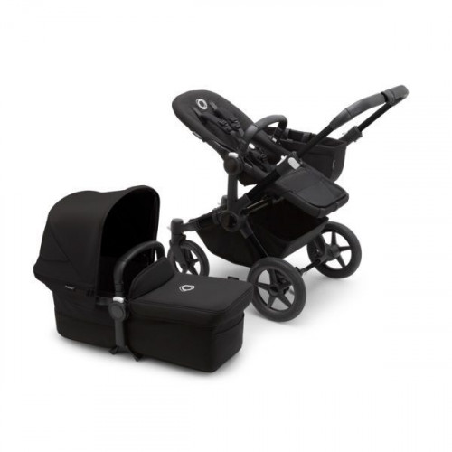 Коляска 2 в 1 Bugaboo Donkey 5 Mono Black/Midnight black/Midnight 
