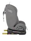Автокресло Indigo Tourneo S isofix 0/1/2/3 (0-36кг) серый