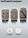 Автокресло Indigo Tourneo S isofix 0/1/2/3 (0-36кг) бежевый