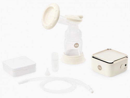 22009 new, Молокоотсос с электрическим приводом и функцией аспиратора (cream)