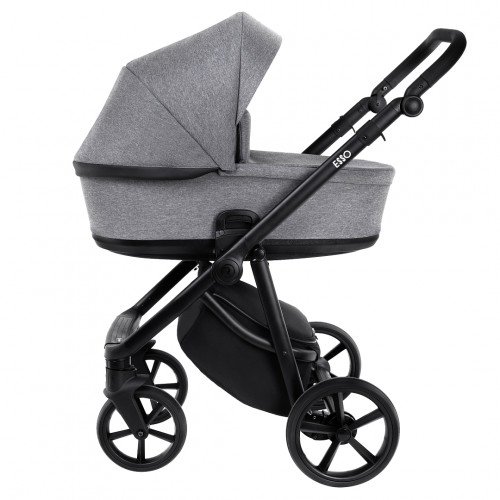 Коляска 2 в 1 Roan Esso Grey/Black