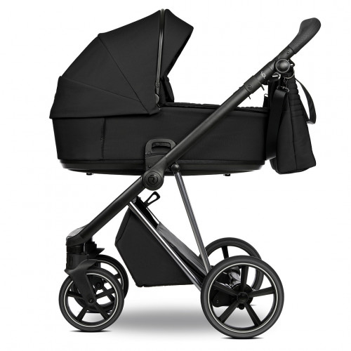 Коляска 2 в 1 Roan Sol Caviar Black Nickel/Black