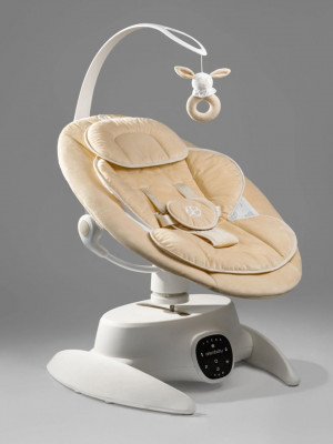 Электрокачели Amarobaby Smart swing бежевый
