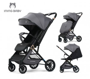 Коляска прогулочная Ining Baby K101 grey