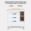 Комод Rant Lago Pro 80 см с органайзером Cloud White