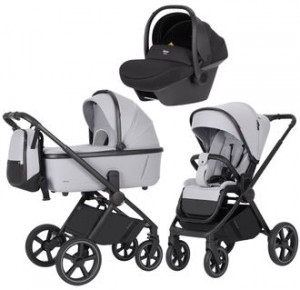 Коляска 3 В 1 Carrello Ultimo CRL-6538 Arctic Grey