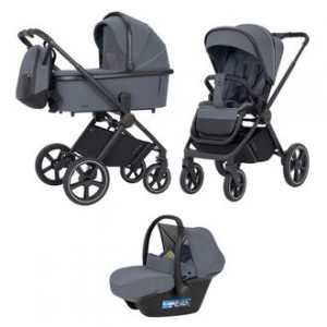 Коляска 3 В 1 Carrello Ultimo CRL-6538 Cool Grey