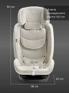 Автокресло Happy Baby Orex 0/1/2/3 (0-36кг) Milky