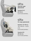 Автокресло Happy Baby Orex 0/1/2/3 (0-36кг) Milky