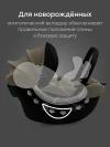 Автокресло Happy Baby Safer 0+ (0-13кг) milky