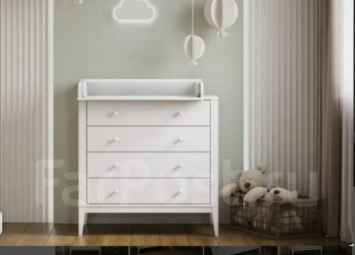 Комод Lunna Darsi 900/4 белый