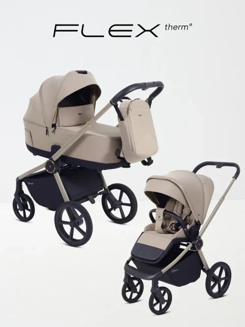 Коляска 2 в 1 Rant Flex Therm RA112 Sandy Beige - фото 1