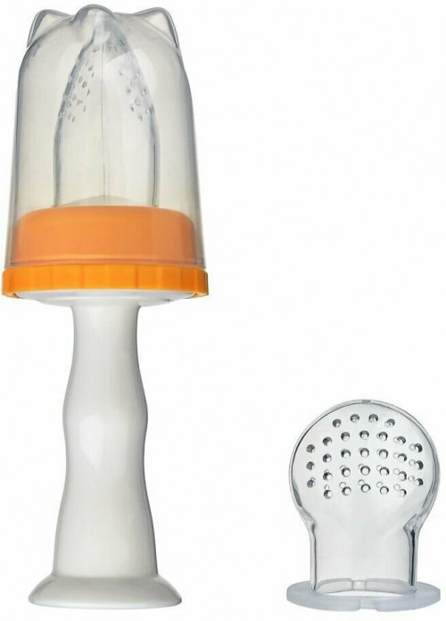 Ниблер для прикорма Pituso + 2 силиконовые сеточки Yellow 