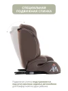 Автокресло Indigo Winner isofix 1/2/3 (9-36 кг) бежевый коричневый
