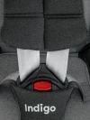 Автокресло Indigo Winner isofix 1/2/3 (9-36 кг) темно-серый светло-серый