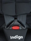 Автокресло Indigo Winner isofix 1/2/3 (9-36 кг) черный серый