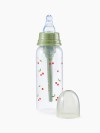 Бутылочка Happy Baby для кормления с силиконовой соской 250 мл. (cherry, 10015)