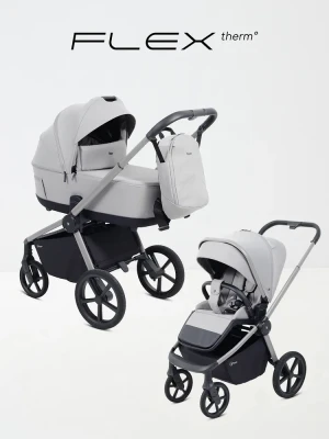 Коляска 2 в 1 Rant Flex Therm RA112 Stone Grey