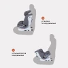 Автокресло Rant UB619 Nitro New isofix 0/1/2/3 (0-36 кг) Grey