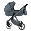 Коляска 2 в 1 Pituso Sole leather Grey