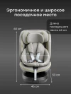Автокресло Happy Baby Xion 0/1/2/3 (0-36кг) Steel Grey