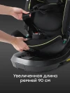 Автокресло Happy Baby Xion 0/1/2/3 (0-36кг) Total black