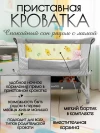 Колыбель-кроватка BubaGo Elva BG 183-1 Серый