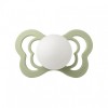 Пустышка силиконовая ночная BIBS Couture Glow - Sage, 6+ мес.