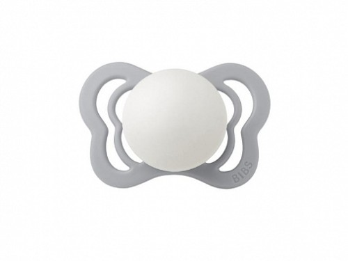 Пустышка латексная ночная BIBS Couture Glow - Cloud, 6+ мес.