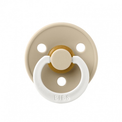 Пустышка латексная ночная BIBS Couture Glow - Vanilla, 0+ мес.