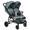 Коляска для двойни Pituso Duocity Emerald green