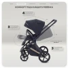 Коляска 2 в 1 Rant Garda RA114 Black