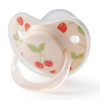 13008/1, Соска-пустышка силиконовая симметричной формы, 12-24 (cherry, 13008/1)