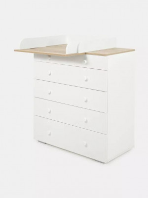 Комод Rant Levi 80 см с органанайзером Cloud White