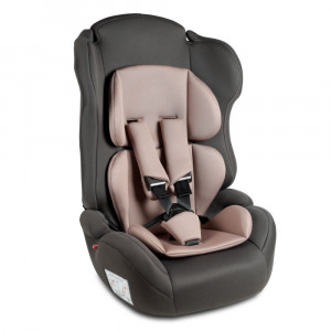 Автокресло Siger Некст Lux 1/2/3 (9-36кг) темно-серый светло-коричневый