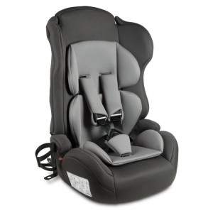 Автокресло Siger Некст isofix 1/2/3 (9-36кг) темно-серый светло-серый 