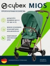Коляска прогулочная Cybex Mios III Rosegold Leaf Green