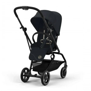 Коляска прогулочная Cybex Eezy S Twist+ 2 BLK Magic Black