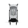Коляска прогулочная Cybex Libelle BLK Fog Grey с бампером и дождевиком