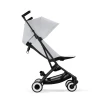 Коляска прогулочная Cybex Libelle BLK Fog Grey с бампером и дождевиком