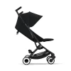 Коляска прогулочная Cybex Libelle BLK Magic Black с бампером и дождевиком 