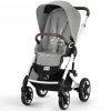 Коляска прогулочная Cybex Talos S Lux SLV Stone Grey