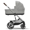 Коляска 3 в 1 Cybex Balios S Lux SLV Stone Grey
