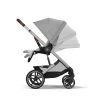 Коляска 3 в 1 Cybex Balios S Lux SLV Stone Grey