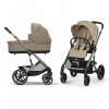 Коляска 2 в 1 Cybex Balios S Lux TPE Almond Beige