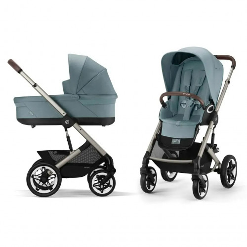 Коляска 2 в 1 Cybex Talos S Lux TPE Stormy Blue